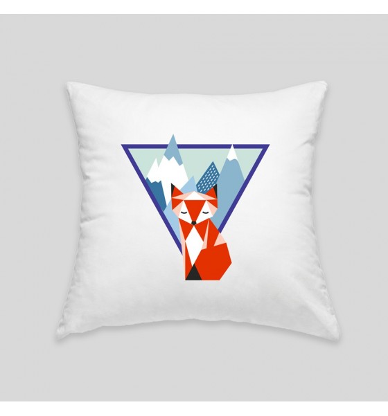 Mountain fox cushion