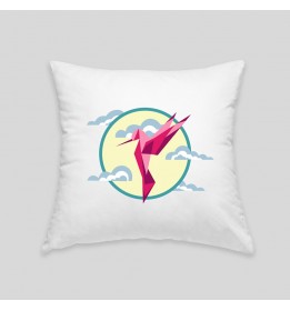 Hummingbird cushion