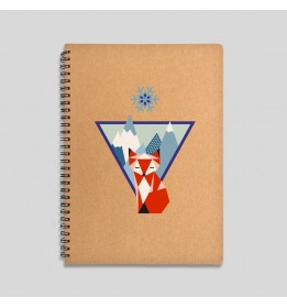 Mountain fox notebook