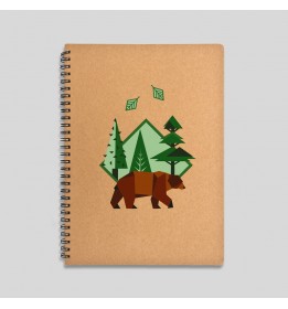 Mountain fox notebook