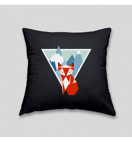 Mountain fox cushion