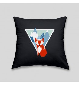 Mountain fox cushion